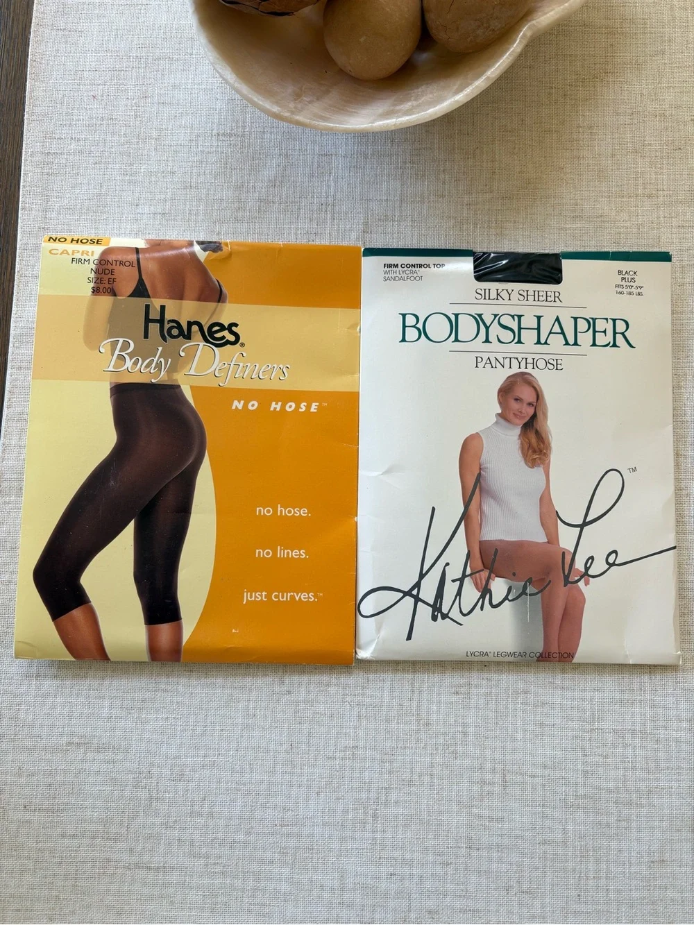 Vintage Hanes Body Definers Capri Shaper & Kathie Lee Bodyshaper Bundle